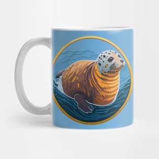 Harbor Seal Portrait Mug